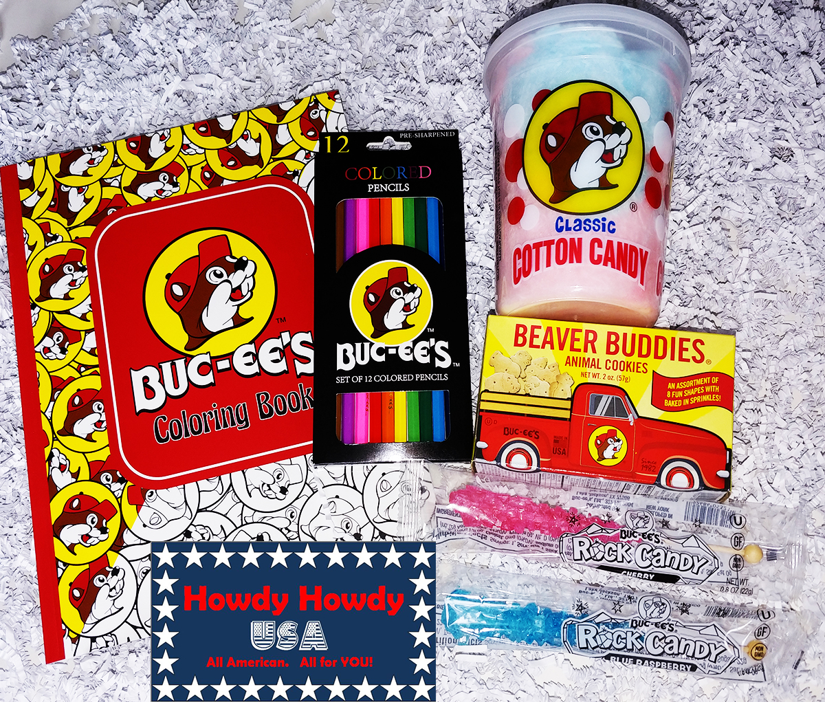 Bucees WeeOnes! Box Howdy Howdy USA