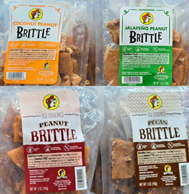Picture of Buc-ees peanut brittles