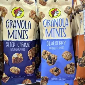 Image of 4 varieties of Granola minis