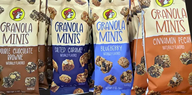 Image of 4 varieties of Granola minis
