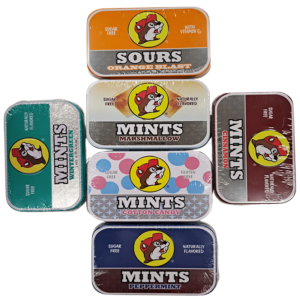 Picture of 6 tinned Buc-ees mints