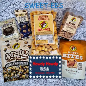 Buc-ees Sweet-ees - A Collection of Buc ee's Nuggets and Popular Snacks