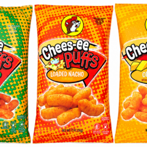 Buc-ees Chees-ee Puffs in 3 flavors