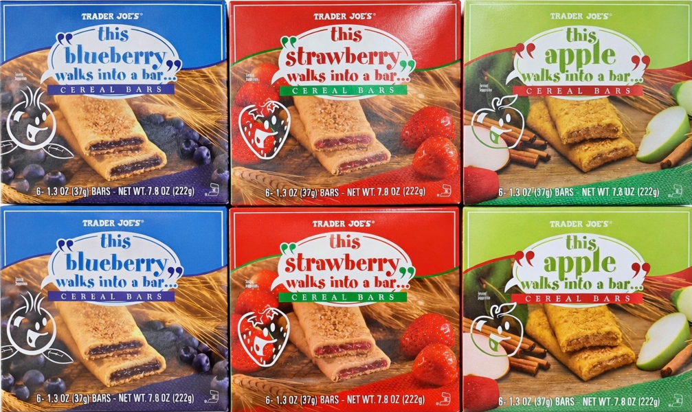 Trader Joe's Cereal Bars for shipping