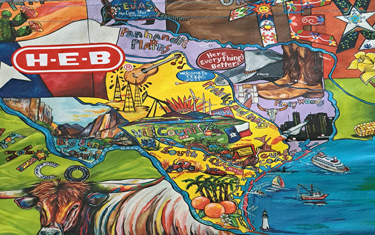 Texas HEB reusable shopping bag