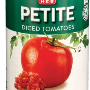 HEB canned Diced Tomatoes